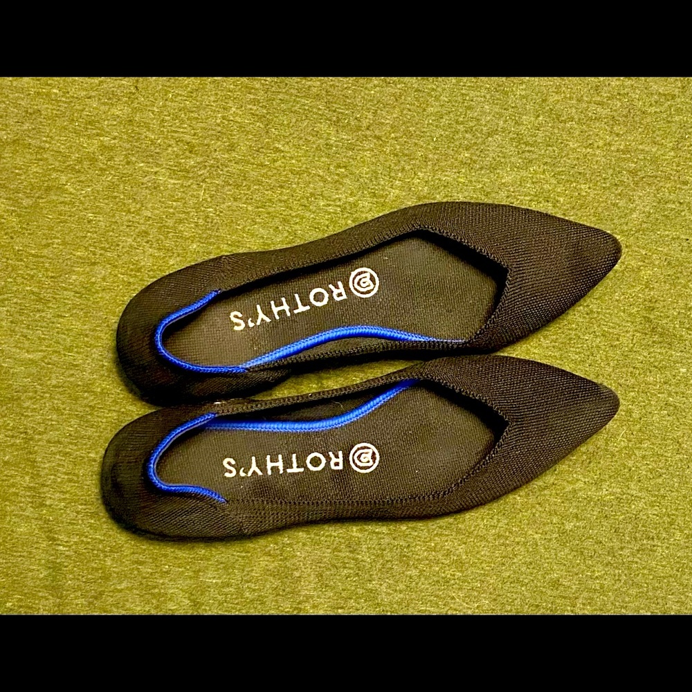 Rothy’s The Point in Black 8.5